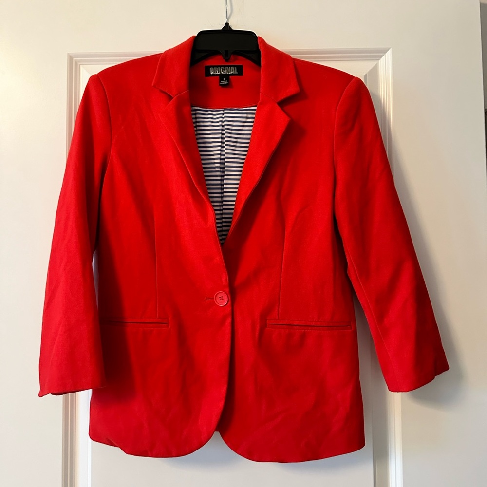 Nicole Miller 3/4 Sleeve Blazer